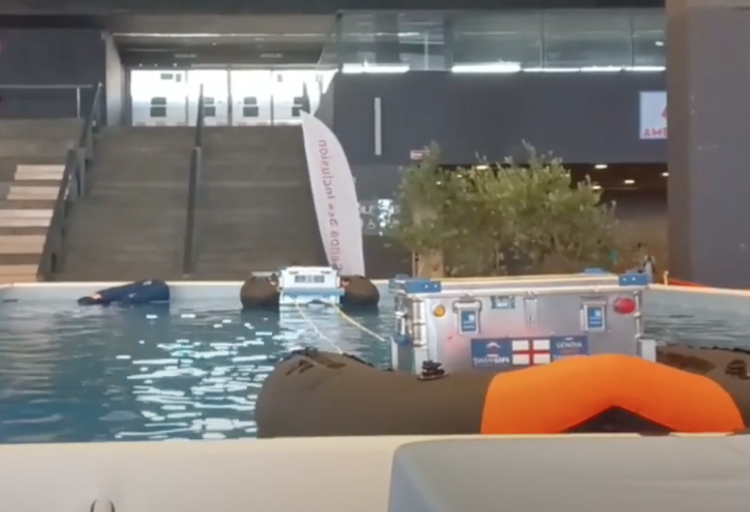 speciale the ocean race tra la tecnologia dell innovation village il sistema swim lift